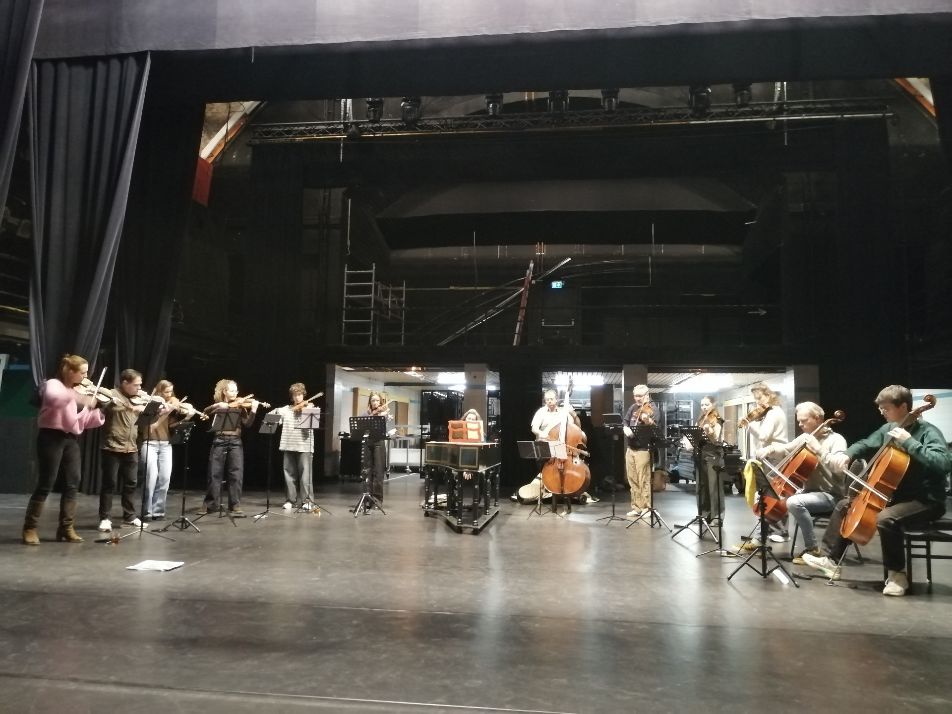 Rehearsing Concerto Grosso