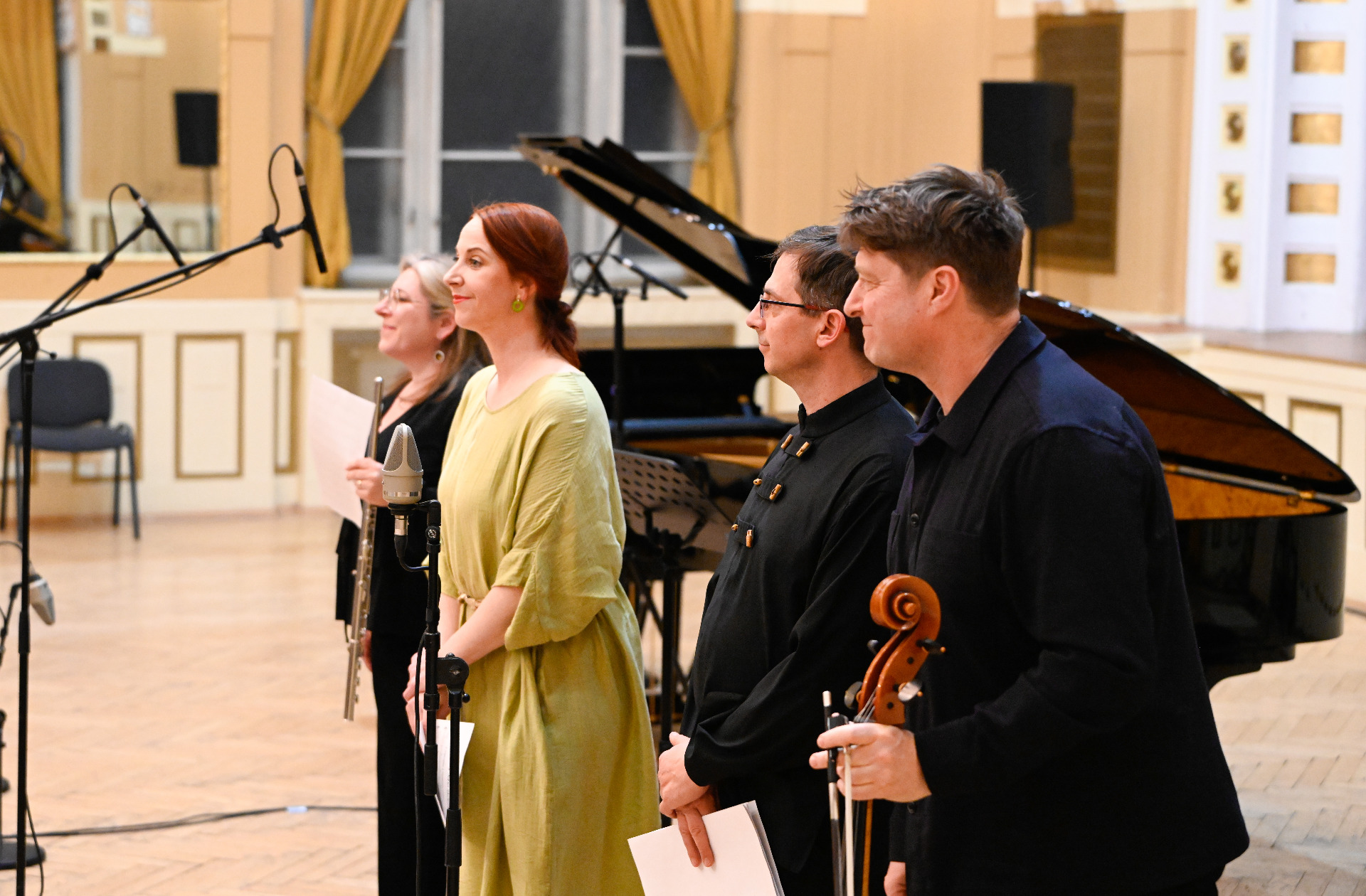 Ivica Gábrišová, Eva Šušková, Ivan Šiller, Jozef Lupták