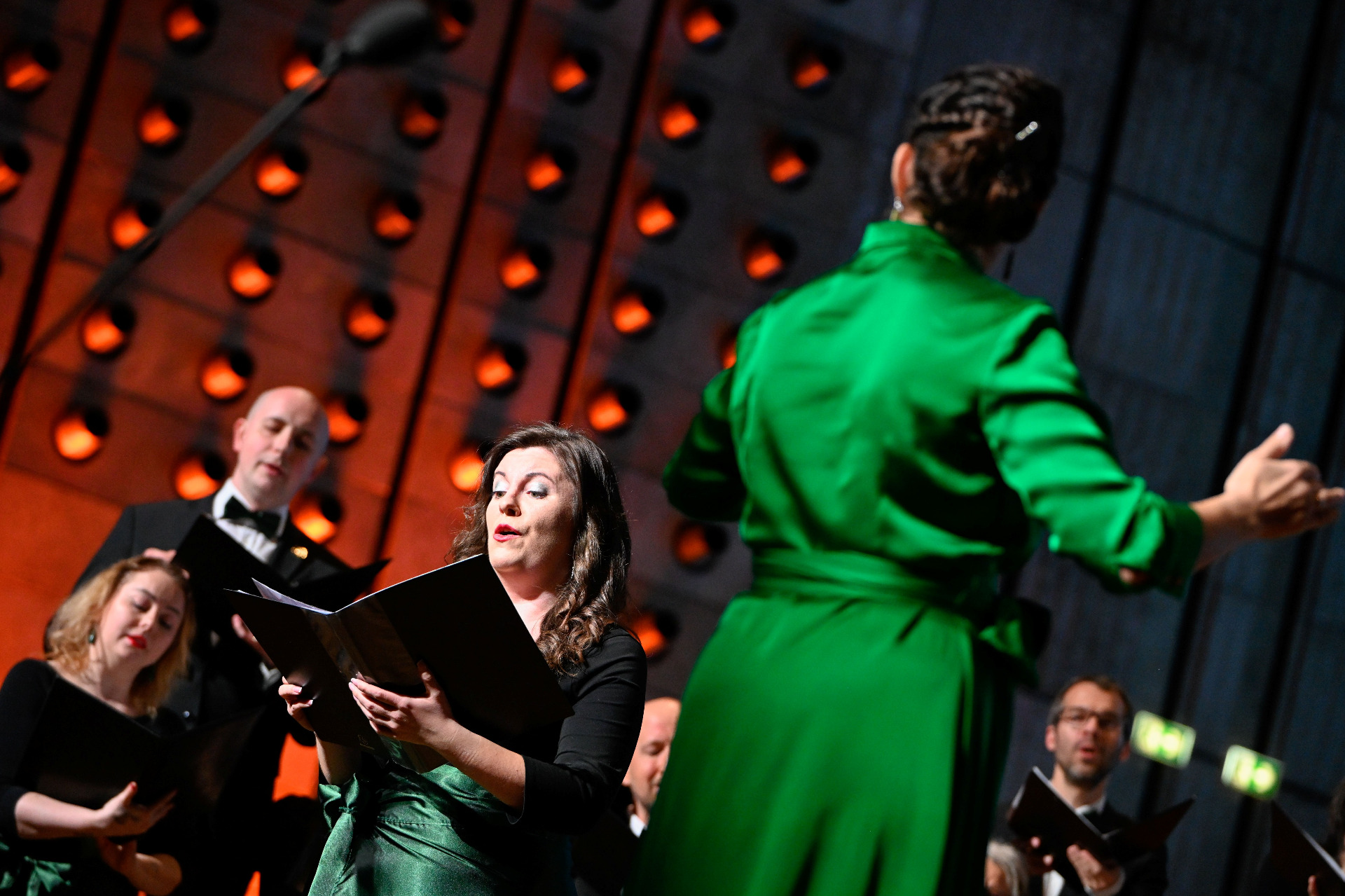 Ivana Honcová spieva sólo v Dormi Jesu. Foto: Jarmila Uhlíková