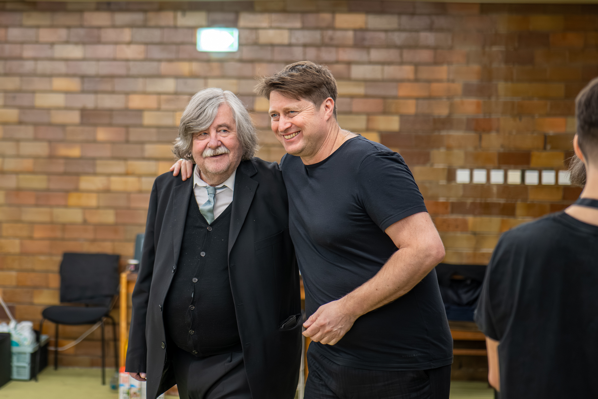 Vladimír Godár s Jozefom Luptákom. Foto: Ľubomír Dait